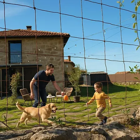 Encantadora De Piedra Con Jardin Y Chimenea Holiday home Pontevedra