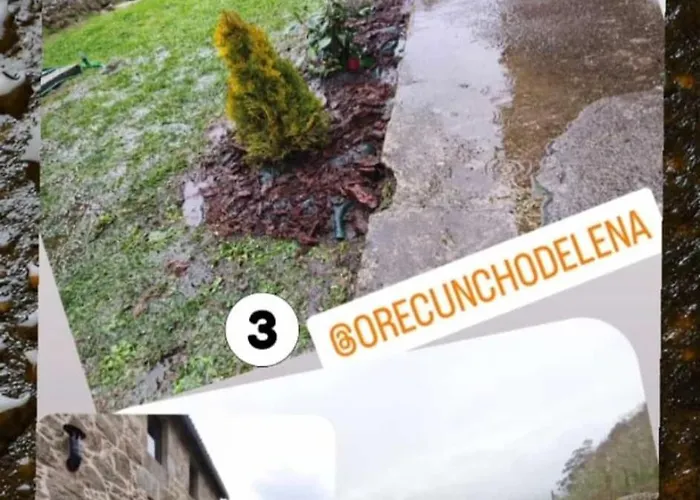 Encantadora De Piedra Con Jardin Y Chimenea Casa vacanze